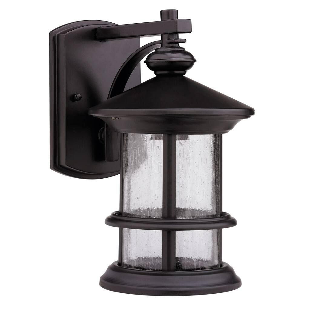 Rubbed Dark Bronze 1-light Outdoor Wall Light