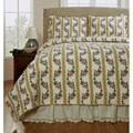 Celine Handmade Yellow 3-piece Quilt Set