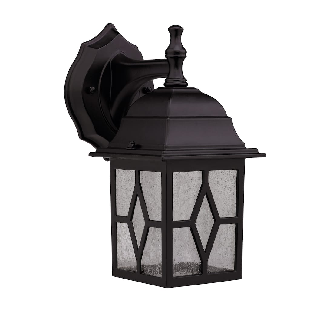 Transitional 1-light Dark Rubbed Bronze Outdoor Wall Fixture - Dark Rubbed Bronze