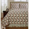 Celine Handmade 3-piece Peony Quilt Set