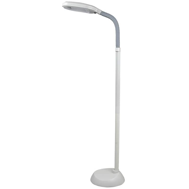 Adjustable Natural Daylight Floor Lamp with Bendable Neck