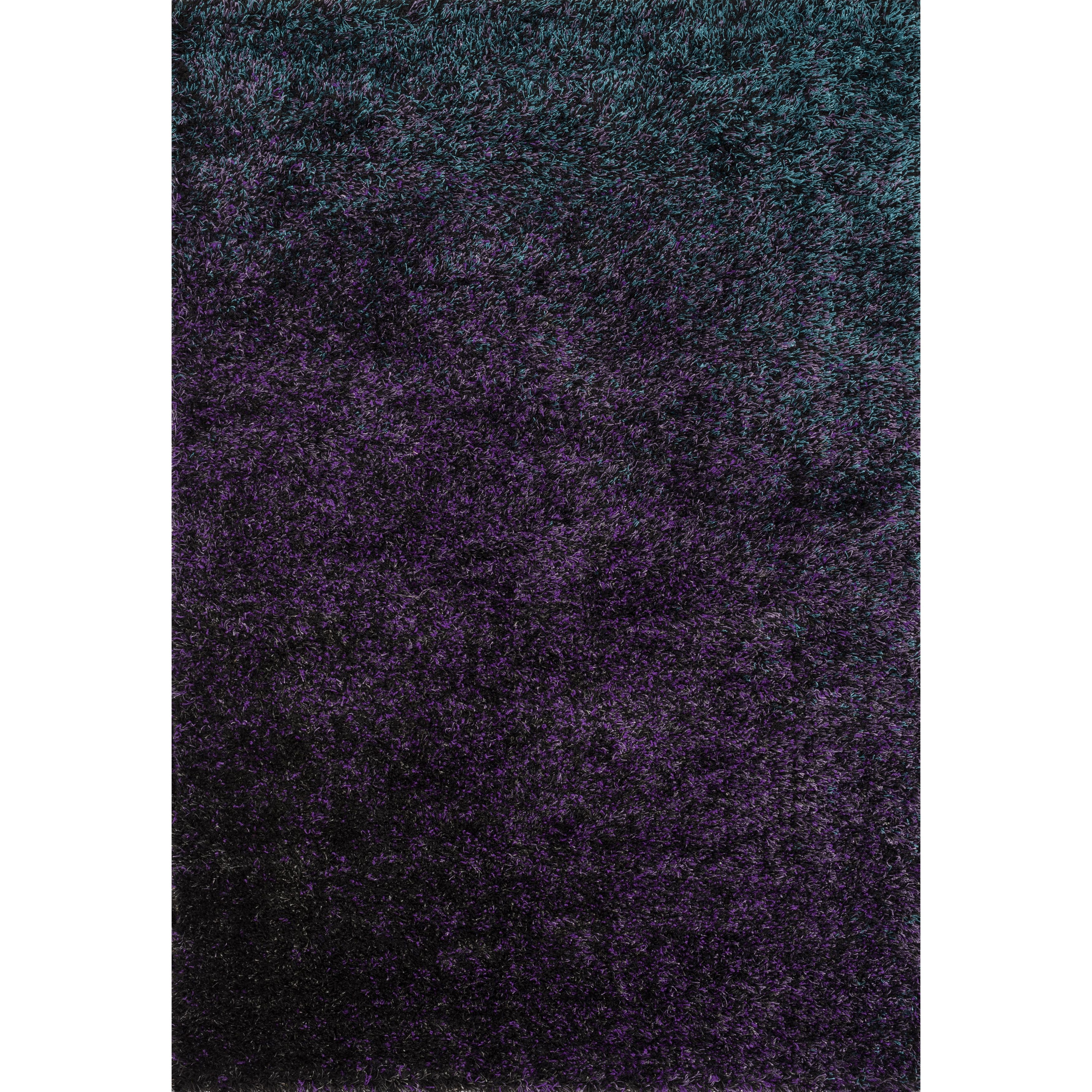 Stella Purple Shag Rug (52 X 77)