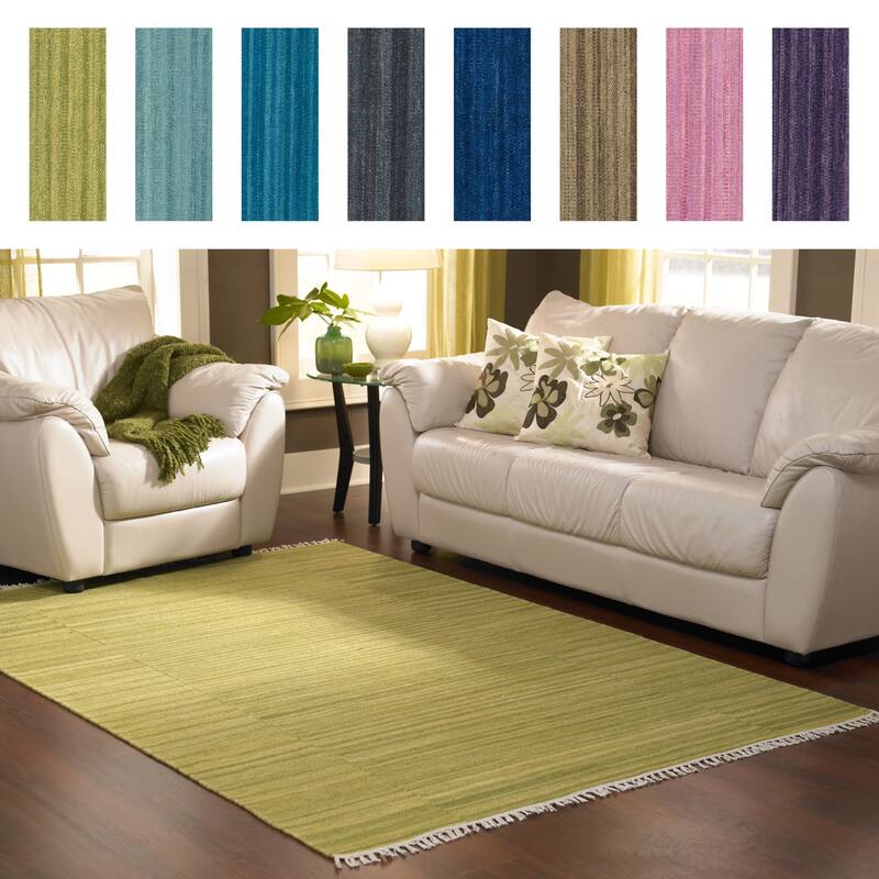 Alexander Home Hand-tufted Mid-century Area Shag Rug