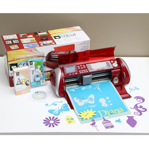 Cricut Expression Red Die Cutting Machine with 2 Cartridges - 14487809 ...