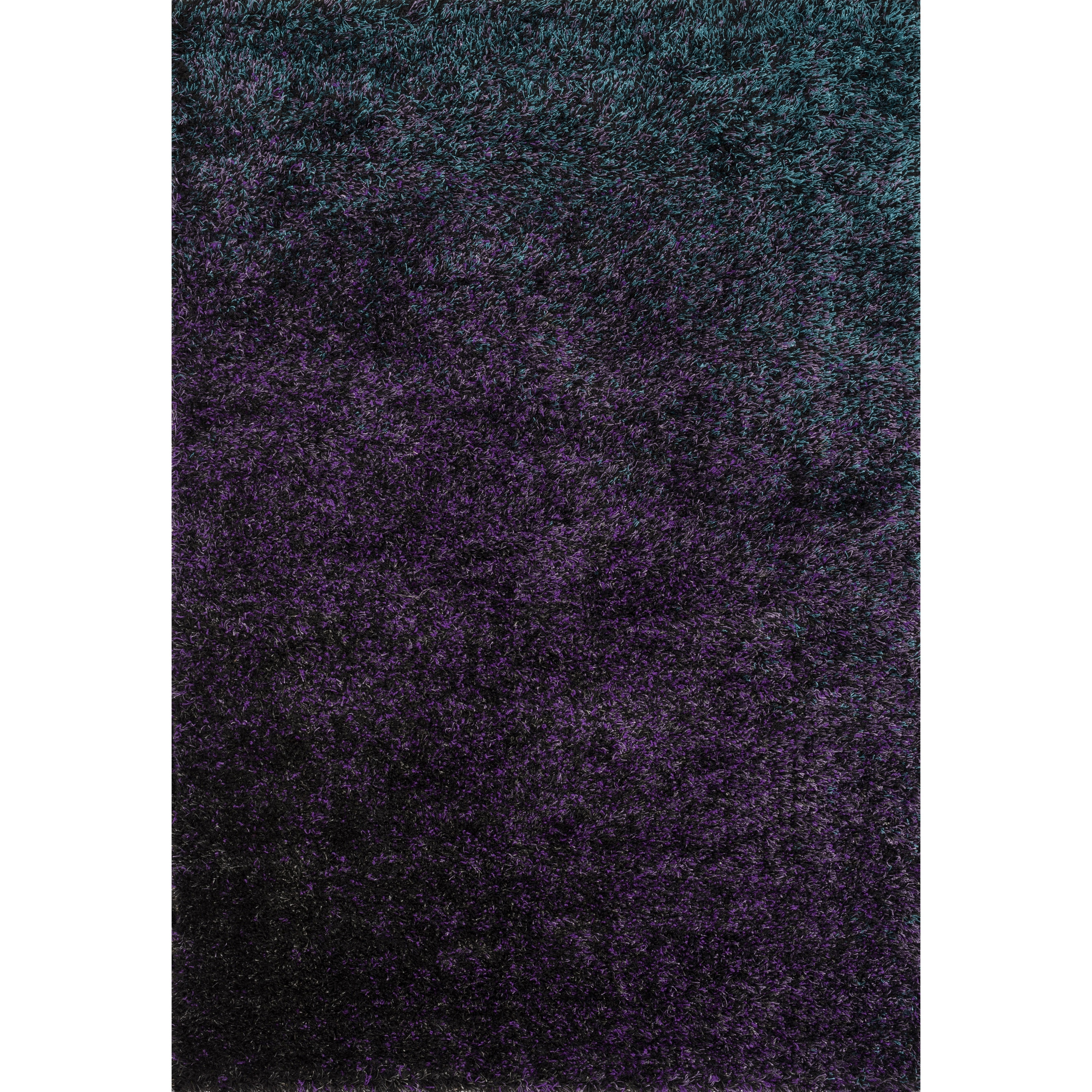 Stella Purple Shag Rug (39 X 56)