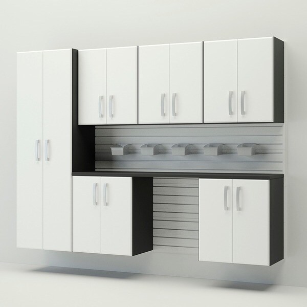 Flow Wall 8-piece Deluxe Cabinet Set