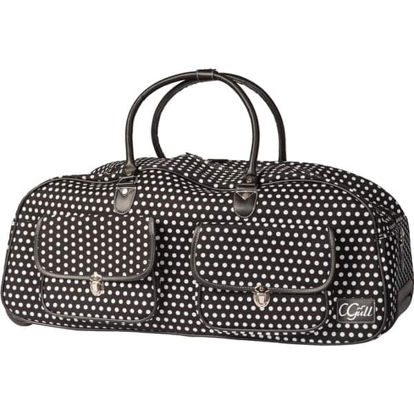 Polka-Dot Carry Bag, CRICUT Die-Cut Machine & Assy's Storage / Travel  Duffle Bag