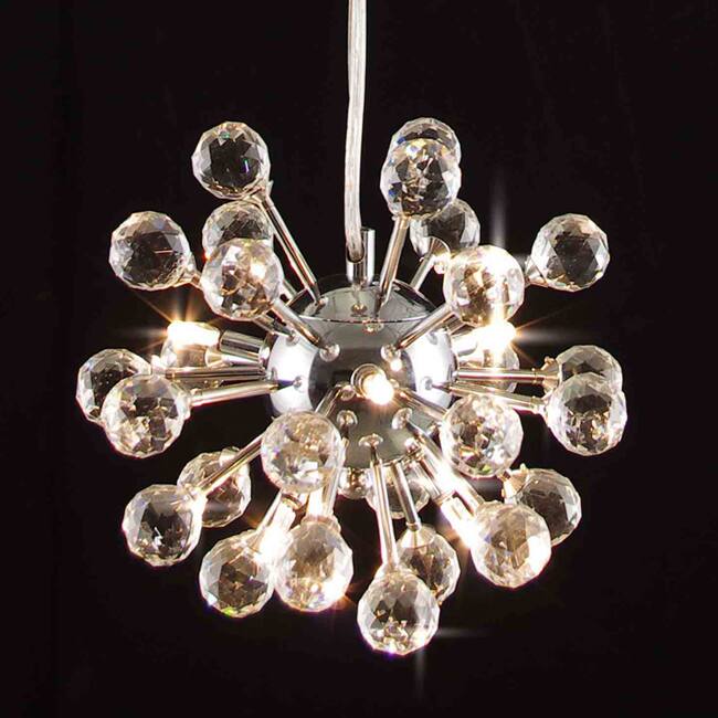 Gallery Modern Crystal 6-light Fixture Chandelier