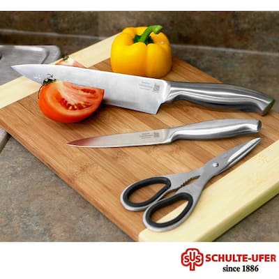 Schulte Ufer Premium Stainless Steel 3-piece Knife Set
