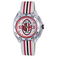Chronotech Kids' White/ Red/ Black Canvas Watch