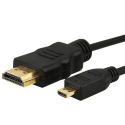 INSTEN 10-foot High-speed Male to Male Type A to D HDMI Cable