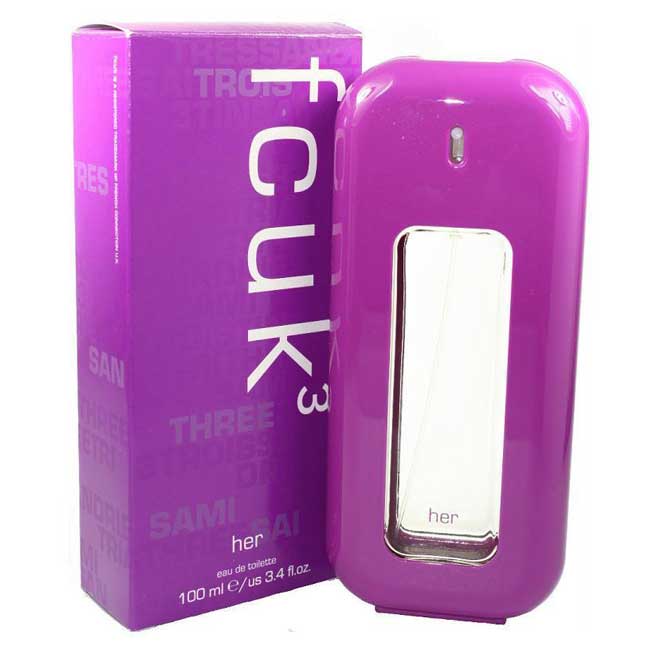 French Connection fcuk3 her Womens 3.4 ounce Eau de Toilette Spray