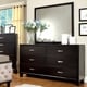 preview thumbnail 2 of 3, Furniture of America Fect Modern Brown 2-piece Dresser and Mirror Set