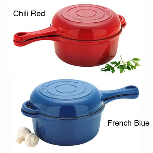 Chasseur French Enameled Cast Iron Qt. Braiser with Lid