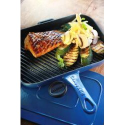 Chasseur French Rectangular Cast Iron Double enameled Grill Panini Press