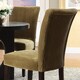 preview thumbnail 3 of 1, Westmont 5-piece Taupe Corduroy 42-inch Round Dining Set