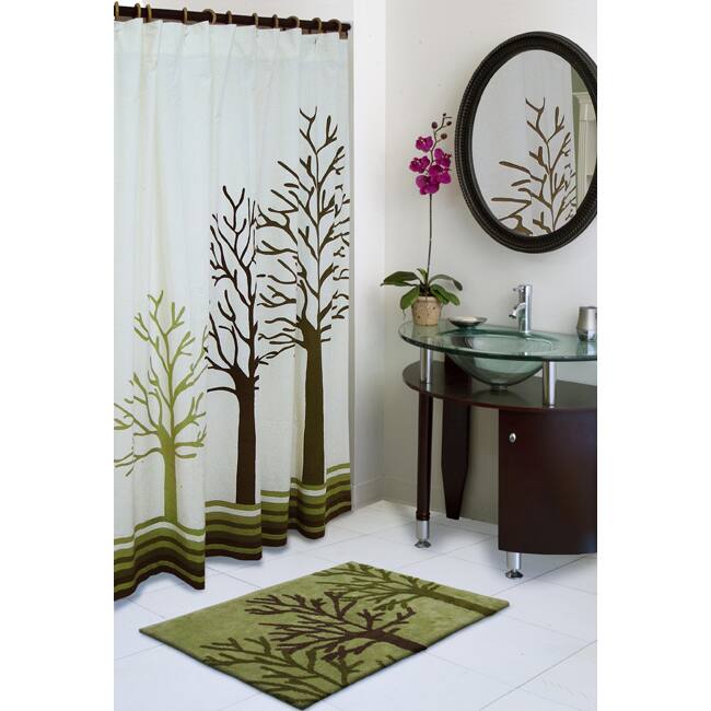 Jovi Home Woodland Shower Curtain