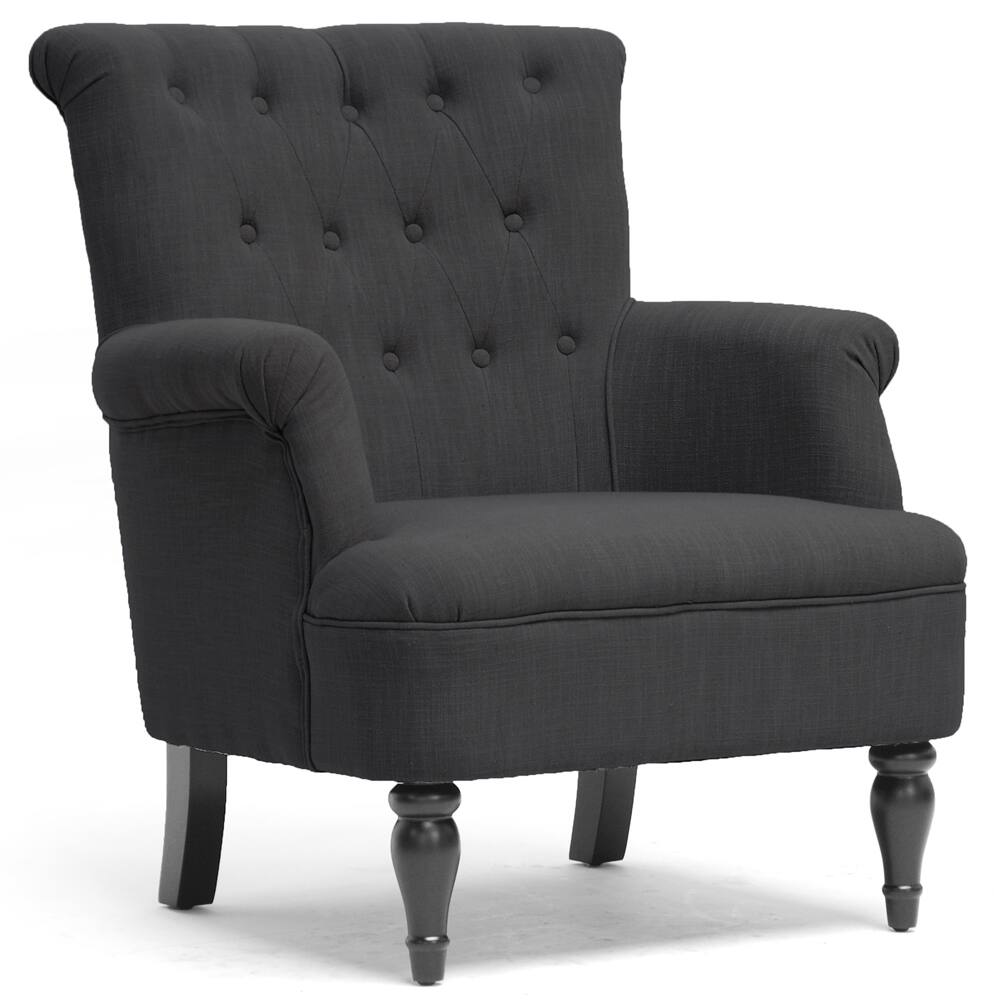 Crenshaw Grey Modern Club Chair
