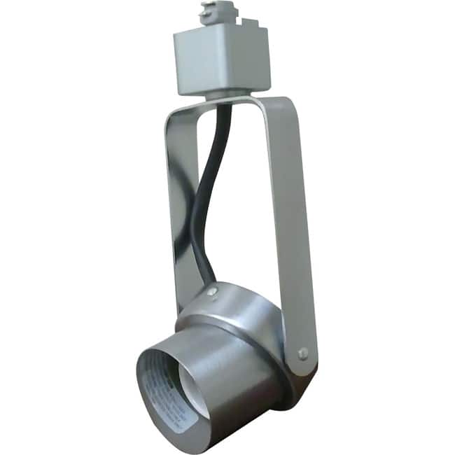 Gimbal Brushed Steel Track Head