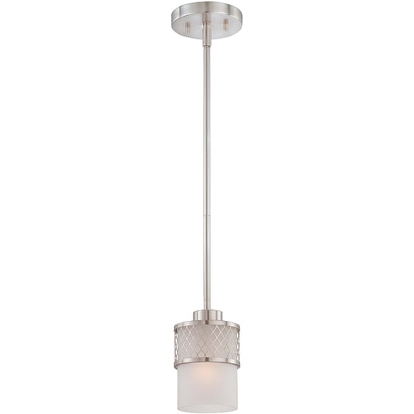 frosted pendant light