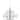 Candice Nickel and Flat Pleated White Shades 9-Light Chandelier
