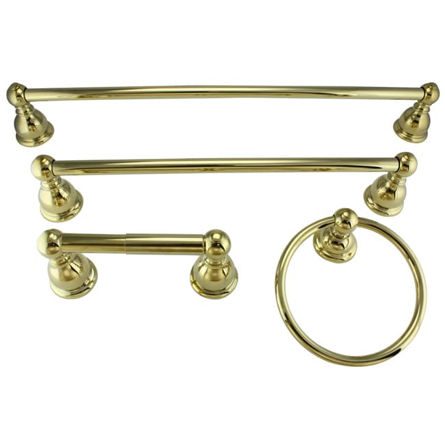 Shop Price Pfister Polished Brass Bath Accessory Kit Free