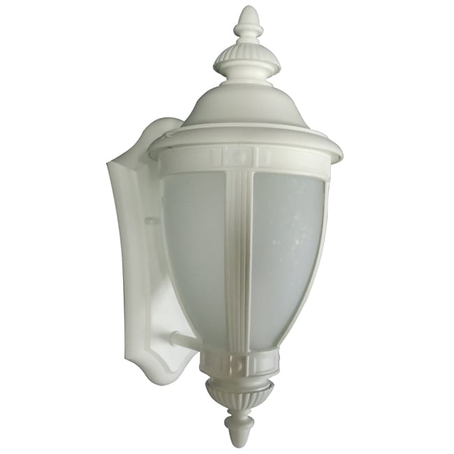 One light 100 watt White Wall Lantern