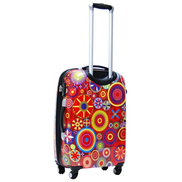 calpak orange luggage