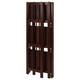 3-Shelf Folding 14-inch Wide Bookcase
