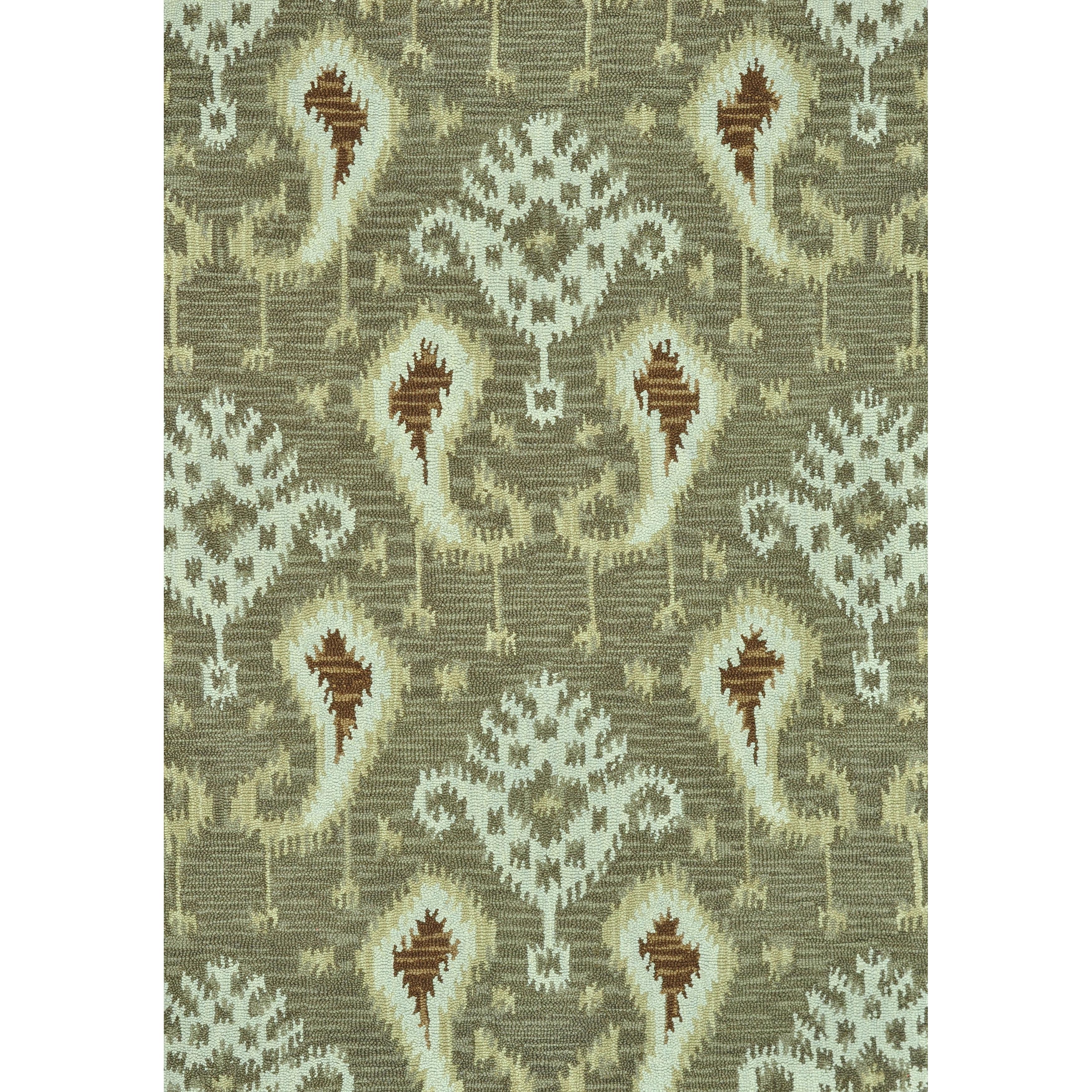 Hand tufted Montague Taupe Wool Rug (710 X 11)