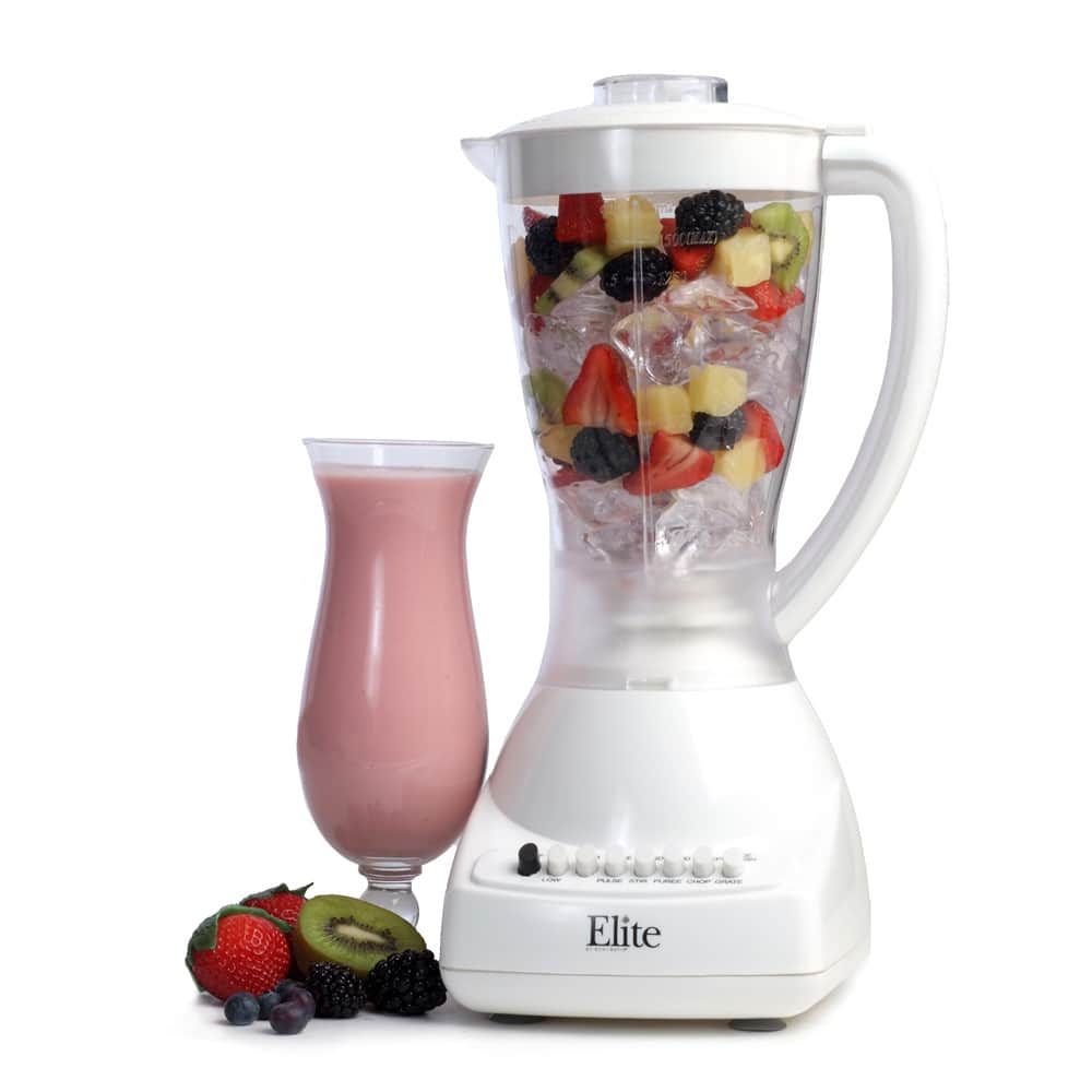 Maxi Matic White 10-speed Blender