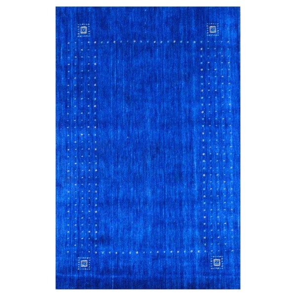 Handmade Gabbeh Wool Rug (India) - 2' x 3'. Opens flyout.