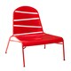 preview thumbnail 3 of 3, Indoor/ Outdoor Red Lounge Chair