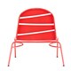 preview thumbnail 5 of 3, Indoor/ Outdoor Red Lounge Chair