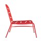 preview thumbnail 4 of 3, Indoor/ Outdoor Red Lounge Chair