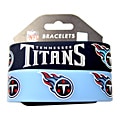 Tennessee Titans Rubber Wrist Band (Set of 2) NFL