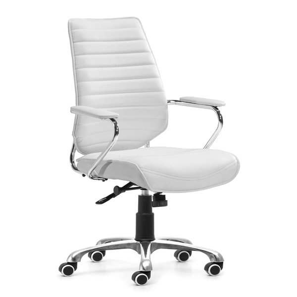 Shop Enterprise Low Back White Office Chair - Free ...