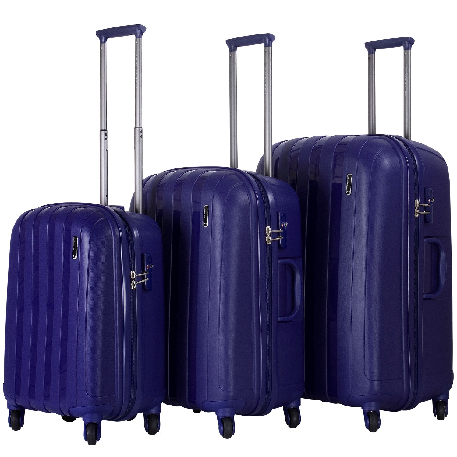 Calpak Paradise 3 piece Lightweight Polypropylene Hardside Luggage Set