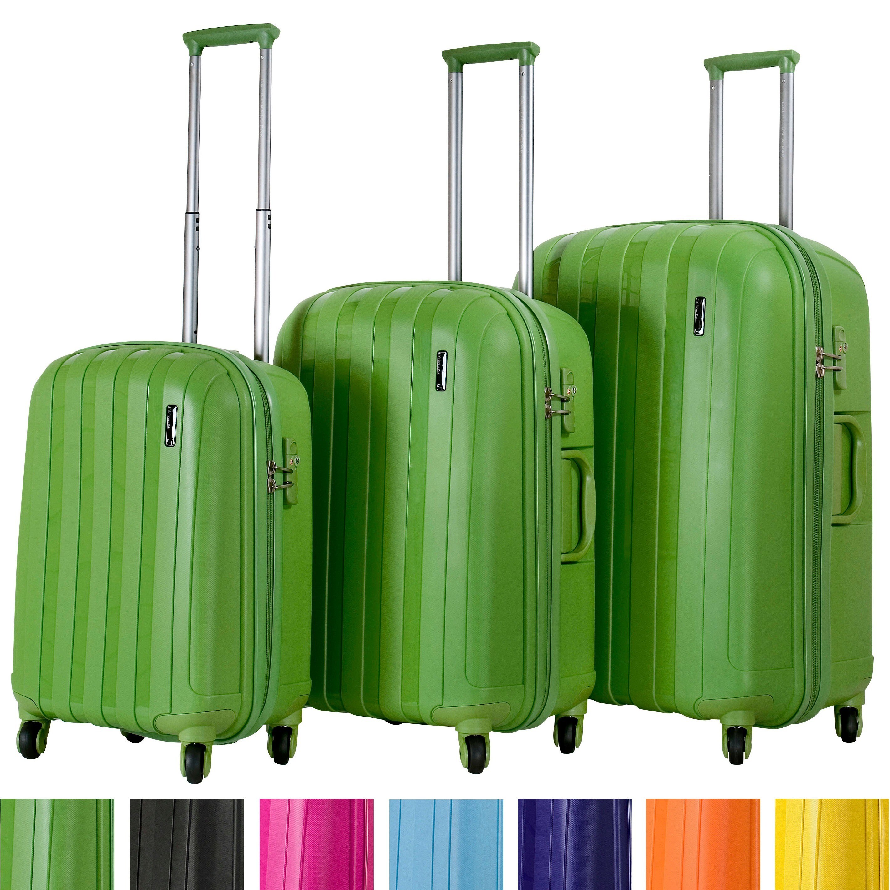 calpak luggage green