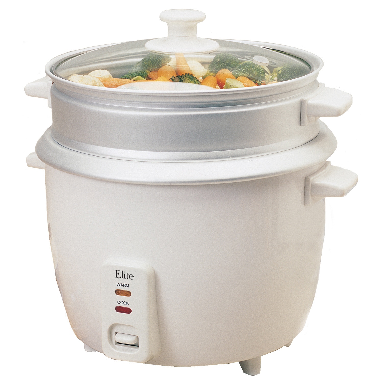 Elite Gourmet White 8cup Rice Cooker White eBay