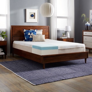 Slumber Solutions Gel Memory Foam 11-inch Queen-size Mattress - Bed ...