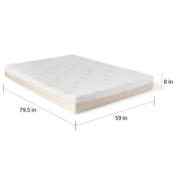 Slumber Solutions Gel Memory Foam 8-inch Queen Mattress - Bed Bath ...