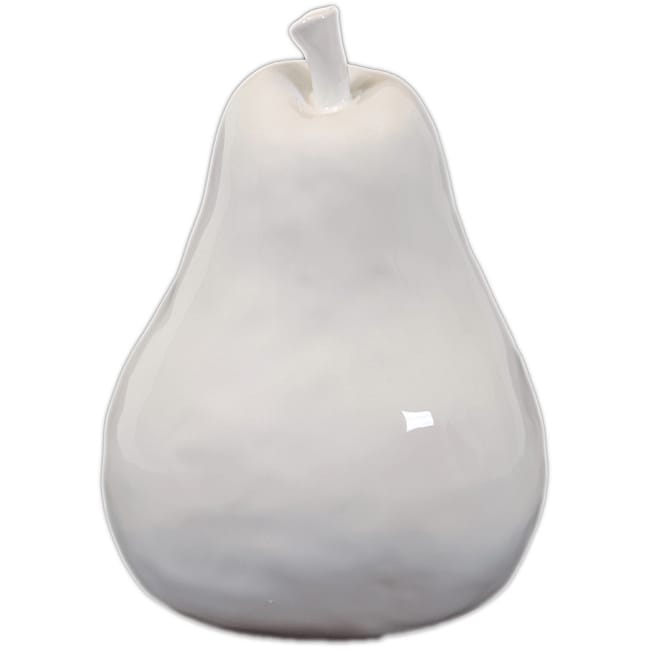 Ceramic Pear White Large (CeramicDimensions 18 inches high x 11.5 inches diameter)