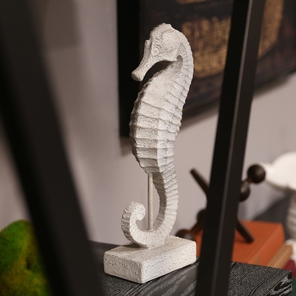 resin seahorse figurine