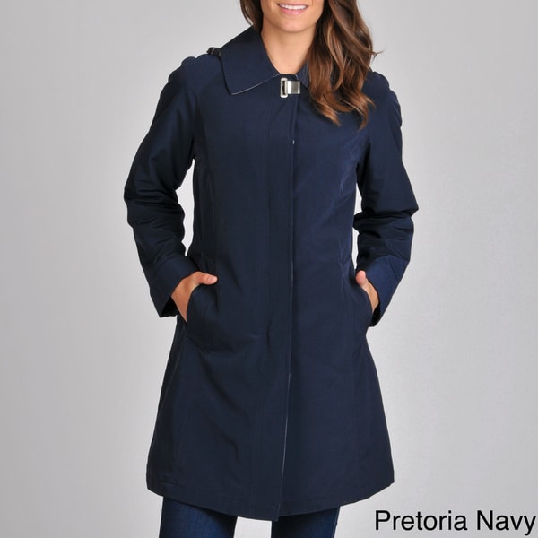 a line raincoat with hood