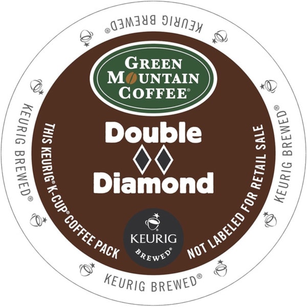 Green Mountain Coffee Double Black Diamond K Cup for Keurig Brewers