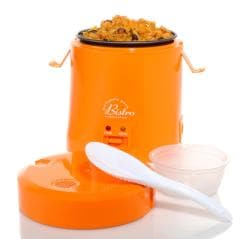 Wolfgang Puck Orange 1.5-cup Portable Rice Cooker with WP Recipes ...