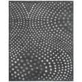 Safavieh Handmade Soho Abstract Wave Dark Grey Wool Rug - 9'6 x 13'6