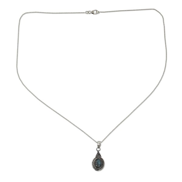 labradorite pendant necklace
