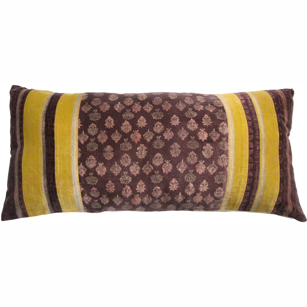 Nuloom Handmade Ethnic Chic Plum Decorative Pillow